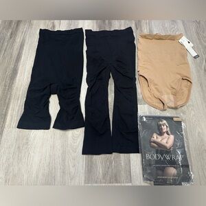 BodyWrap Shapewear Set - Black and Nude